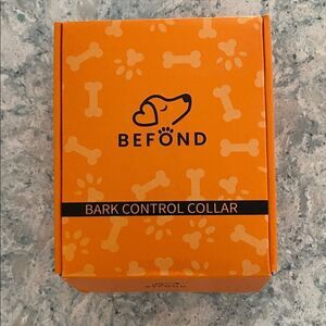 BEFOND Orange Dog Bark Control Collar